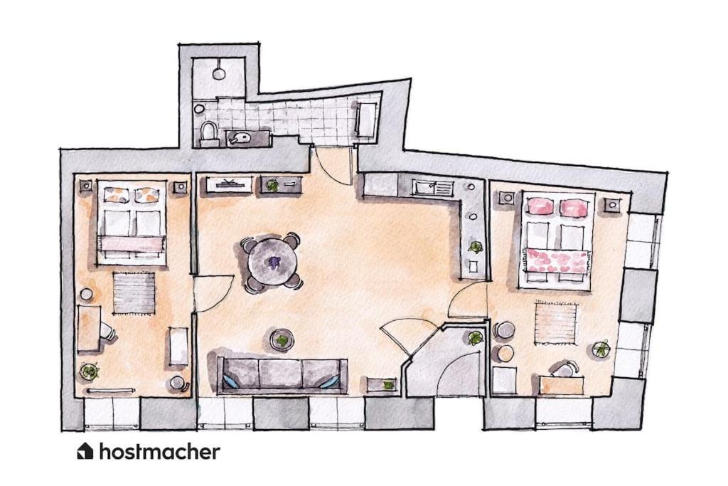 וינה Spacious 2Br Near Attractions By Hm מראה חיצוני תמונה
